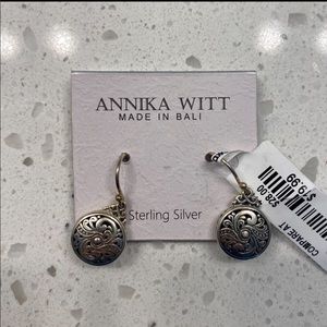 Sterling Annika Witt sterling silver earrings